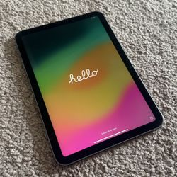 iPad Mini 6 (2021) - 64GB Wi-Fi + Charger + Free Case - Like New