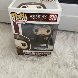 Funko POP! Movies #379 Assassin's Creed Aguilar (Crouching) Loot Crate EXCLUSIVE
