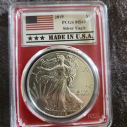 Graded American Silver Eagle