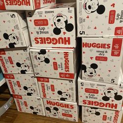 Huggies Diapers Size 5 