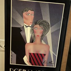 Robin Morris “Opening Night” Signed Póster 