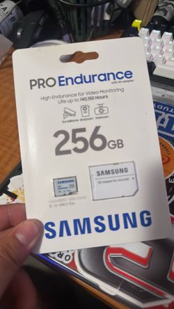 SD CARD 256GB - SAMSUNG PRO ENDURANCE