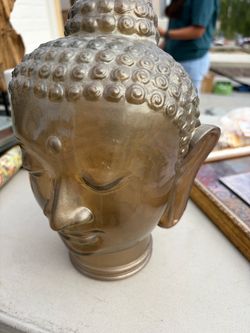 Buddha head decor