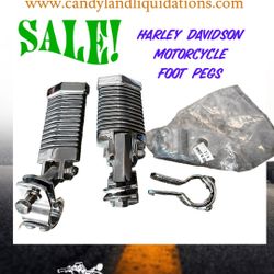 Chrome Foldup Design Motorcycle Foot Pegs Sale 