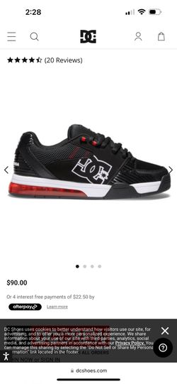 Men’s Dc Shoes With Air Bubbles Size 12