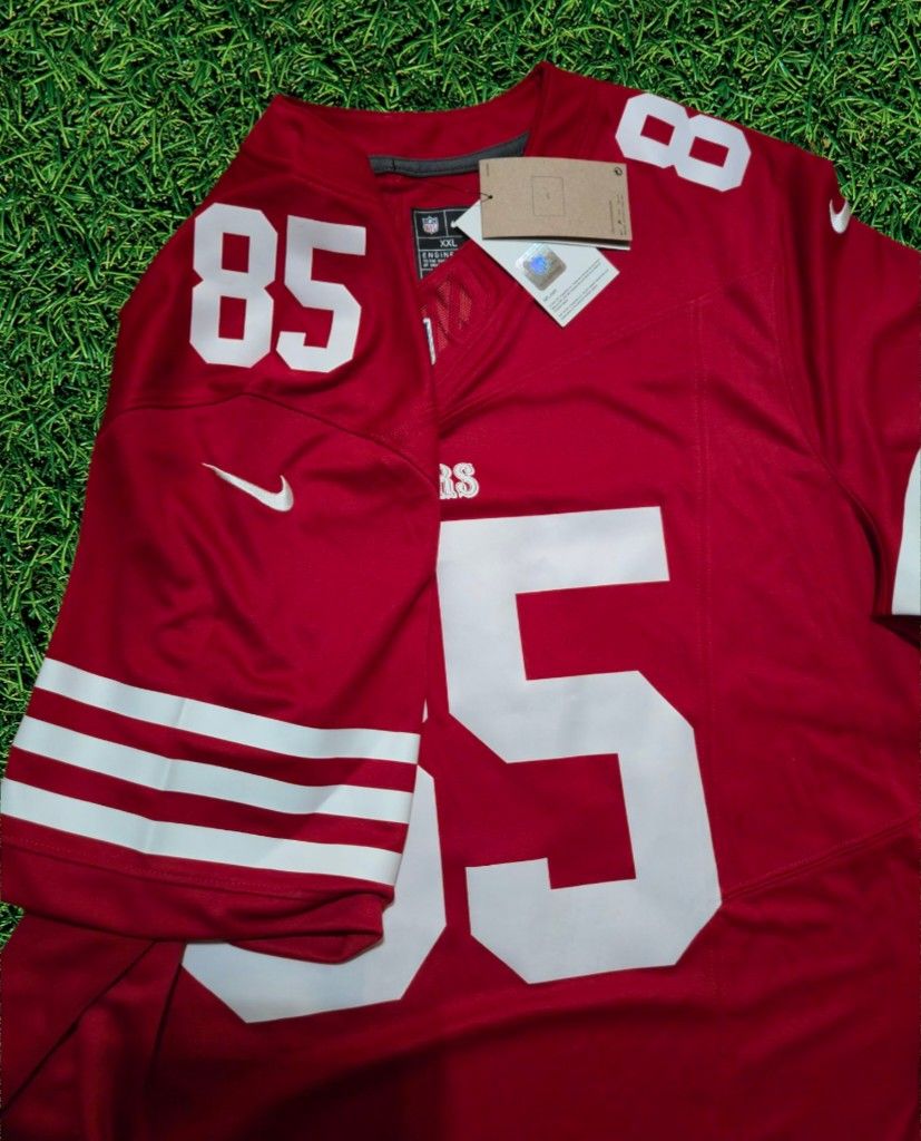 George Kittle Nike Vapor Jersey Elite San Francisco 49ers Men's 2XL