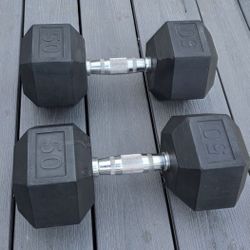 50lb Dumbbells 