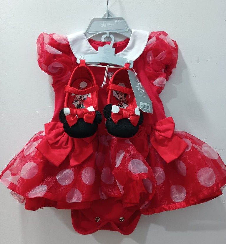 Baby Disney Minnie Mouse Dress Size 18-24 Months