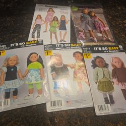 Sewing Pattern Bundle – Doll Clothes & Girls Pattern