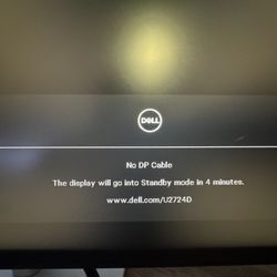 Dell Ultrasharp 27” Monitor