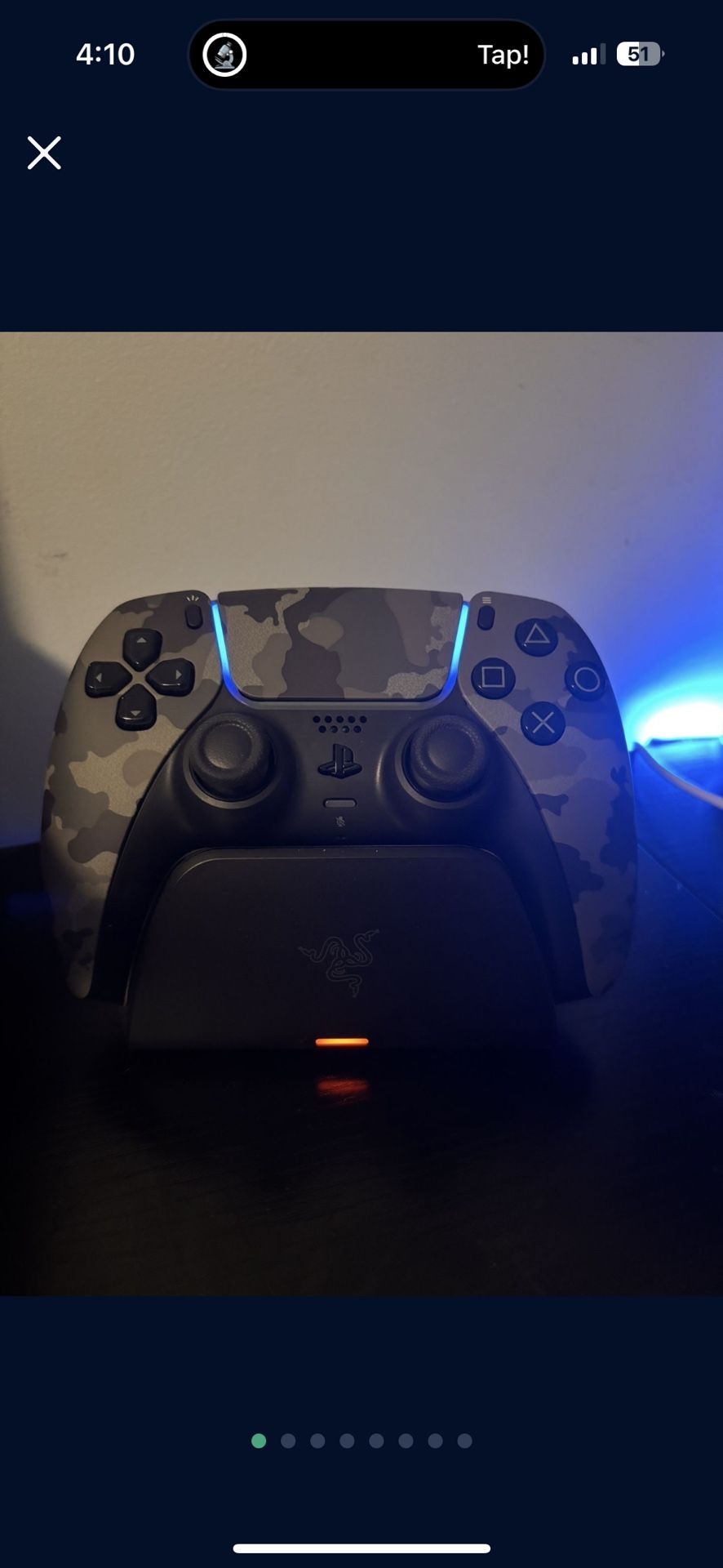 Playstation DualSense Wireless Controller w/ Razer Charging Station
