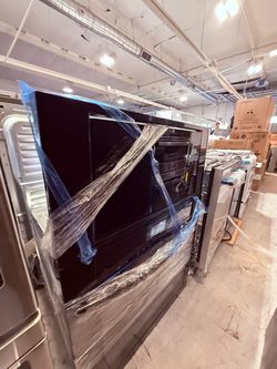 Black Double Wall Oven