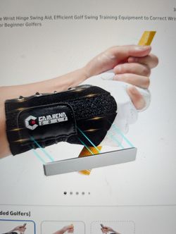 Brand New Golf Swing Wrist Hinge Aid Large Left