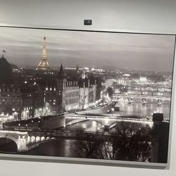Large Wall Art Of Paris 
