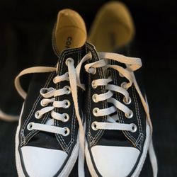 Converse, Low, Black And White 