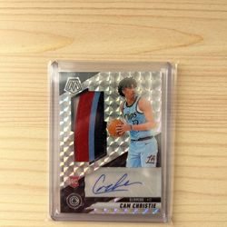NBA Panini Prizm Mosaic Cam Christie Autograph Jersey Patch Rookie No. RJA CHR