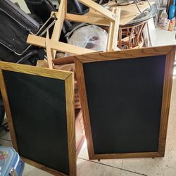 30 In Wall Hanging Decorative Blackboard Homemade Blackboard Framed