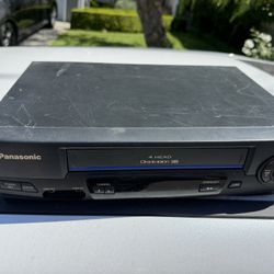 Panasonic “Blue Line” VCR VHS Player PV-V4021 Tested — No Remote