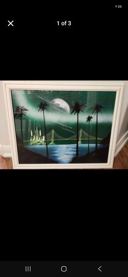 Original Street Art with Frame