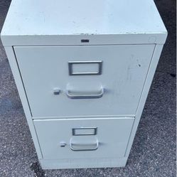 HON metal file cabinet small 2 drawers D27”*W15”*H29”(Address in description)