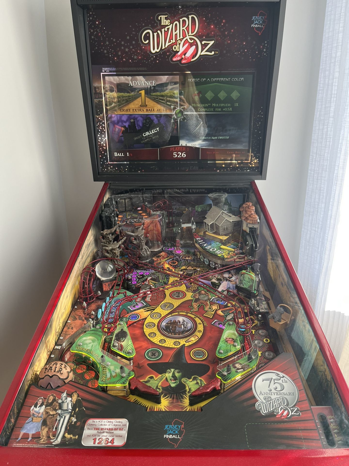 WOZ Pinball Machine
