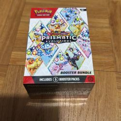 Pokemon Prismatic Evolution Booster Bundle