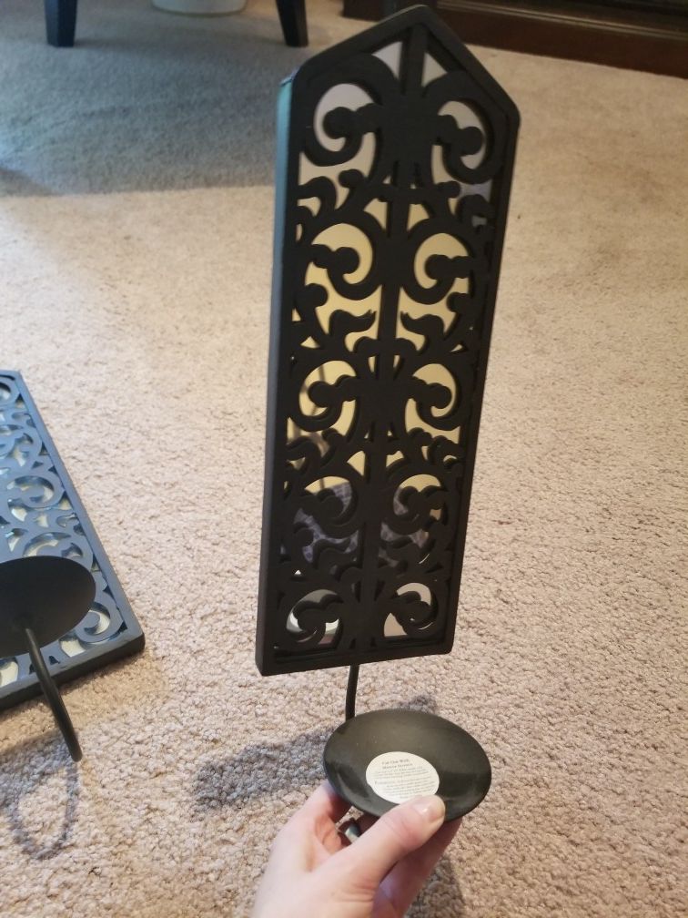 Farmstyle hanging candle holders