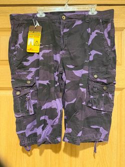 Purple camo short size 40