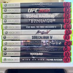 Xbox 360. Rock Band. Soul Calibur