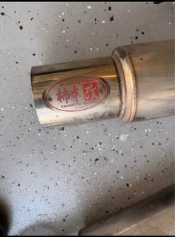 Kakimoto racing cat-back exhaust