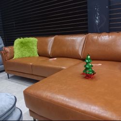 BEAUTIFUL CORISCA CAMEL SECTIONAL SOFA!$699!*SAME DAY DELIVERY*NO CREDIT NEEDED*EASY FINANCING*HUGE SALE*