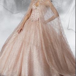 Quinceañera Moda2000, Rose Gold Dress