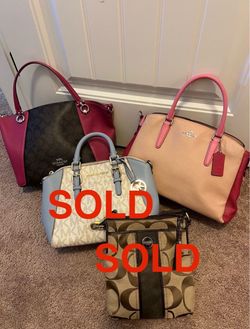 Coach and Michael Kors bags