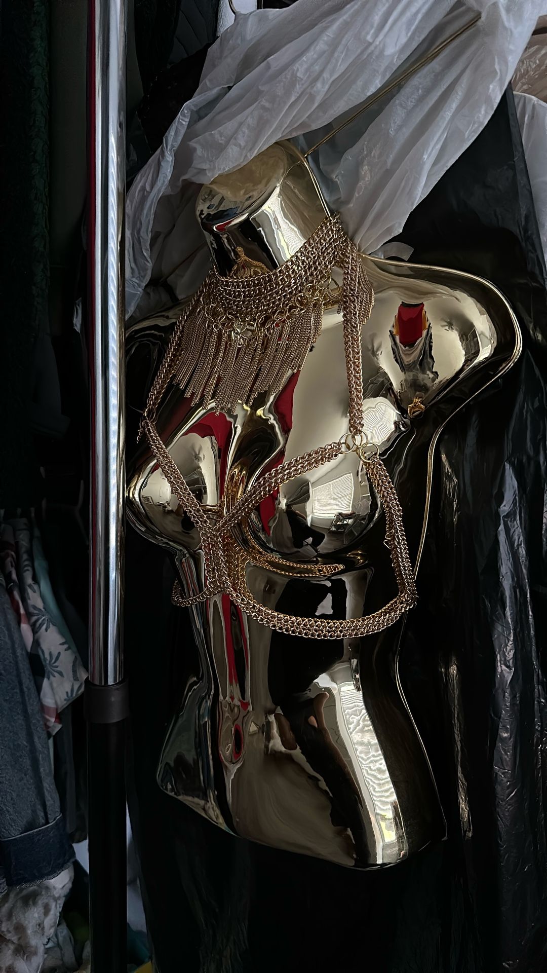 Custom Chain Choker & Bralette