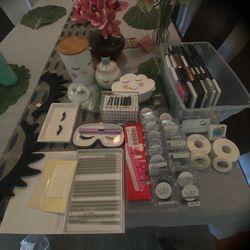 Lash tech supplies
