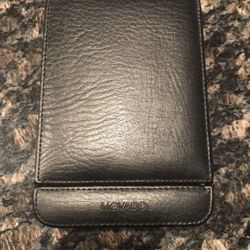 MOVADO BLAC LEATHER WATCH CASE