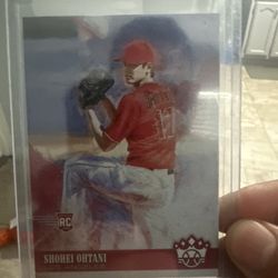 Ohtani Rookie Card Picture Portrait Rare