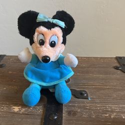 Vintage Mini Mouse Beanie Collectible 