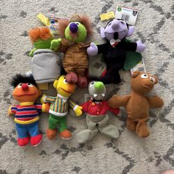 Sesame Street Beanie Lot 