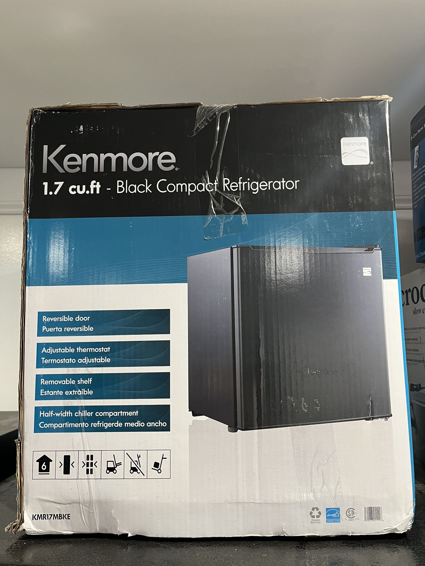 Mini Fridge Kenmore 1.7 Cu Ft