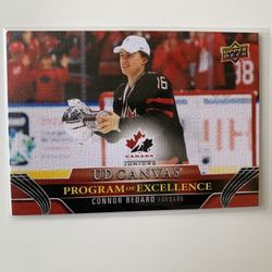Connor Bedard UD Canvas Rookie