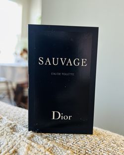Dior Sauvage Eau De Toilette EDT Sample Spray .03oz, 1ml New in Card