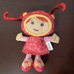 Nick Jr Nickelodeon 2013 Team Umizoomi Millie Pink Girl Plush Doll Toy 8"