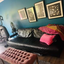 B&B Italia Couch Leather 