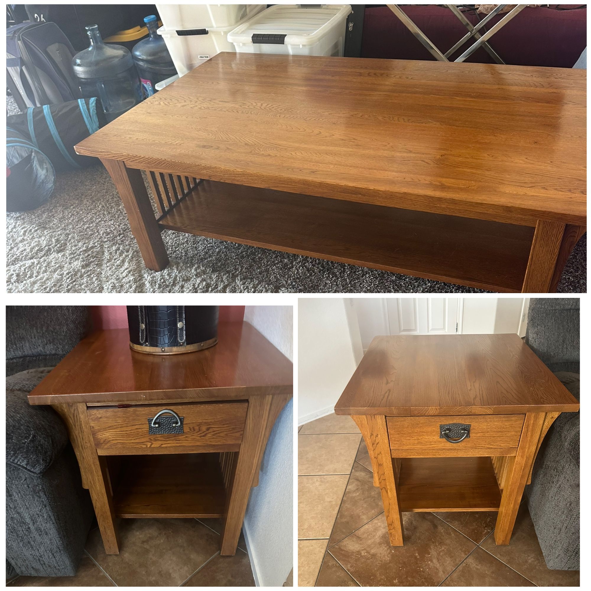 Coffee Table & End Tables