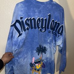 Disneyland Lilo and Stitch Spirit Jersey Long-sleeve Shirt