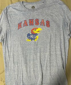 Kansas Jayhawks KU Graphic T-Shirt L