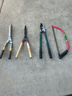 Garden Tool Set – Shears, Loppers, Bow Saw
