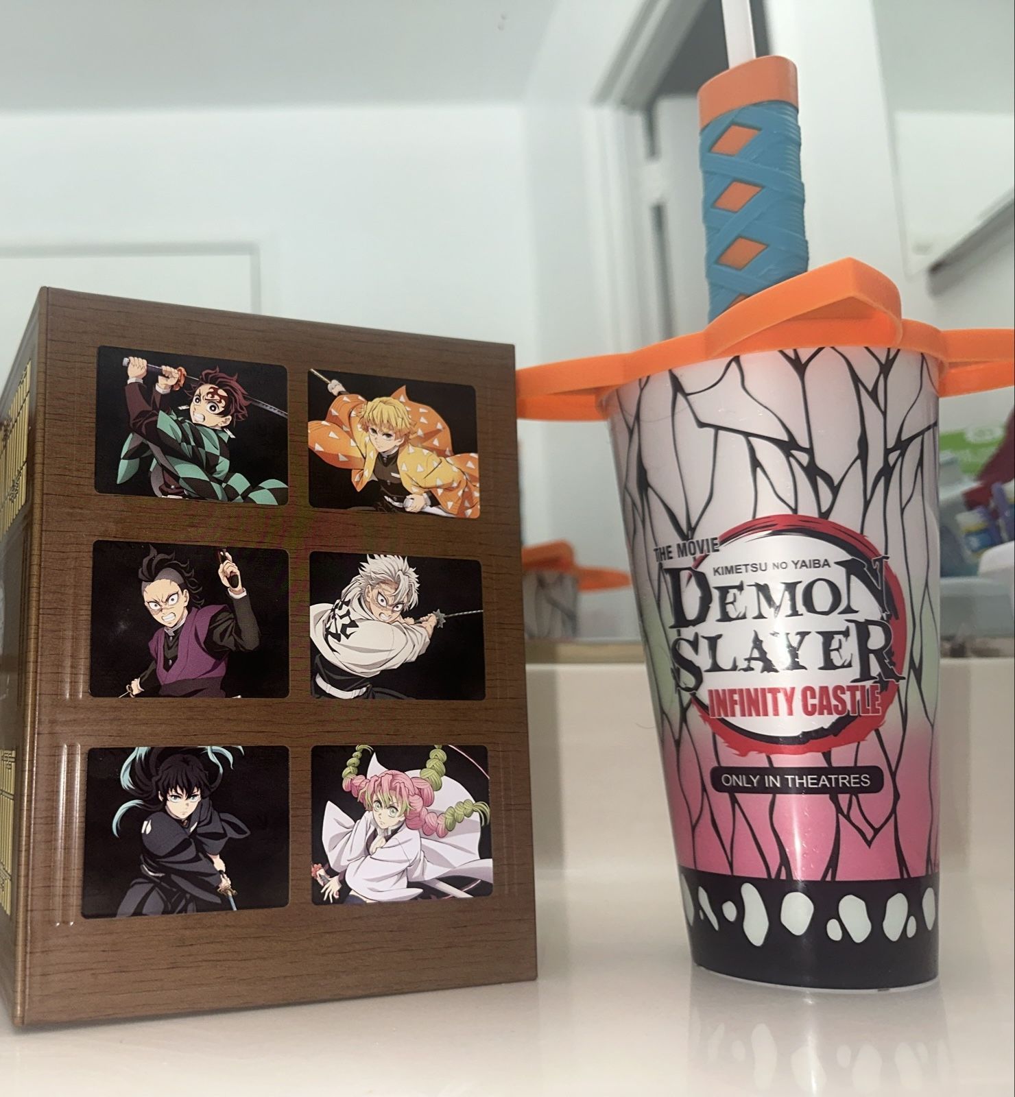 Official Demon Slayer shinubo Cup & Popcorn Bucket Combo.