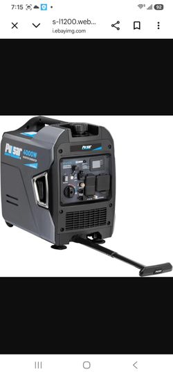 Inverter Generator Dual Fuel 4000w